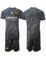 Inter Milan Keeper Tredjedraktsett Barn 2024-25 Korte ermer (+ bukser)